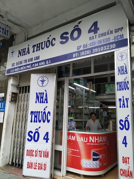 Nhà Thuốc Số 4 - Ds.Kim Anh