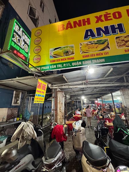 Ảnh bìa BÁNH XÈO RAU RỪNG ANH TIẾN | BÁNH XÈO NGON BÌNH THẠNH