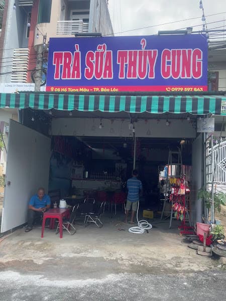 trà sữa thuỷ cung