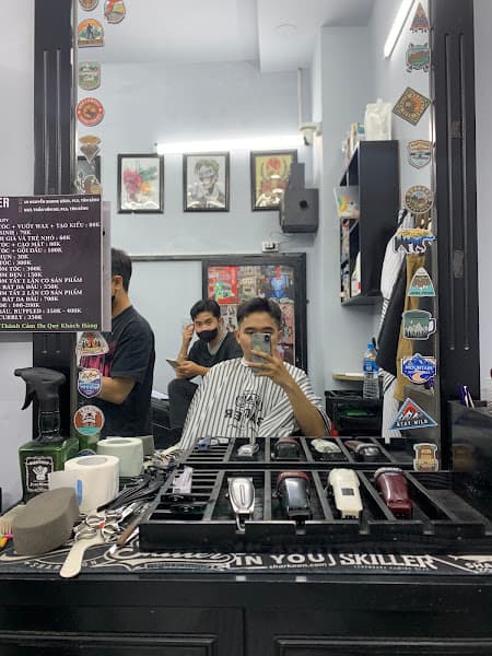 Hình ảnh cắt tóc nam Hoang Huy - 3