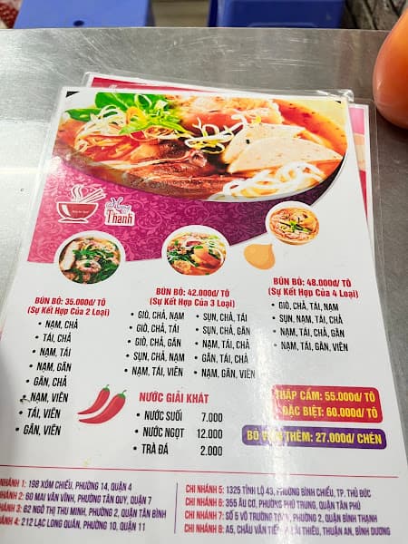 Hình ảnh Bún Bò Hương Thanh - Chi nhánh Bình Thạnh - 2