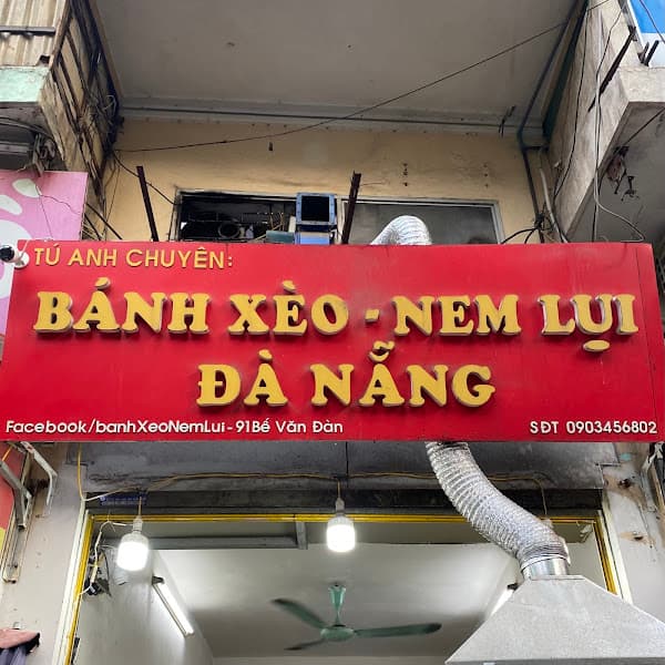 Bánh Xèo - Nem Lụi Đà Nẵng 91 Bế Văn Đàn