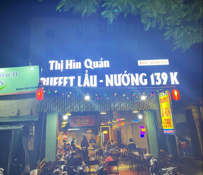 Hình ảnh Thị Hìn Quán( 123 Hồng Tiến )Buffet Lẩu-Nướng 149k - 3
