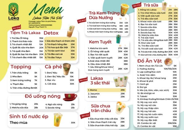 Hình ảnh Laka - Tiệm Trà Phố Pleiku - 3