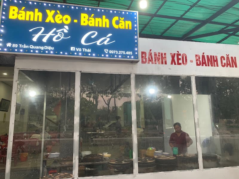 Bánh xèo - Bánh căn 89 hồ cá