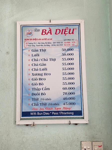 Hình ảnh Quán Bún Bà Diệu - 3