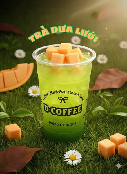 Hình ảnh D-Coffee Cacao-Matcha-Latte - 3