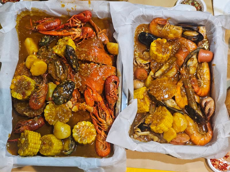 Hình ảnh Xô hải sản sốt Cajun - 2