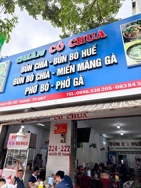 Quán Bún Chìa, Bún Bò Huế Cô Chua