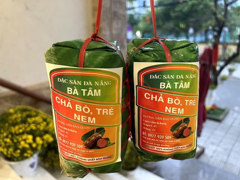 Hình ảnh Đặc Sản Chả Bò Bà Tâm Đà Nẵng - 7