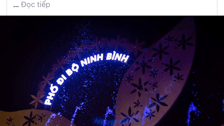 Phố đi bộ Ninh Bình - Walking Street