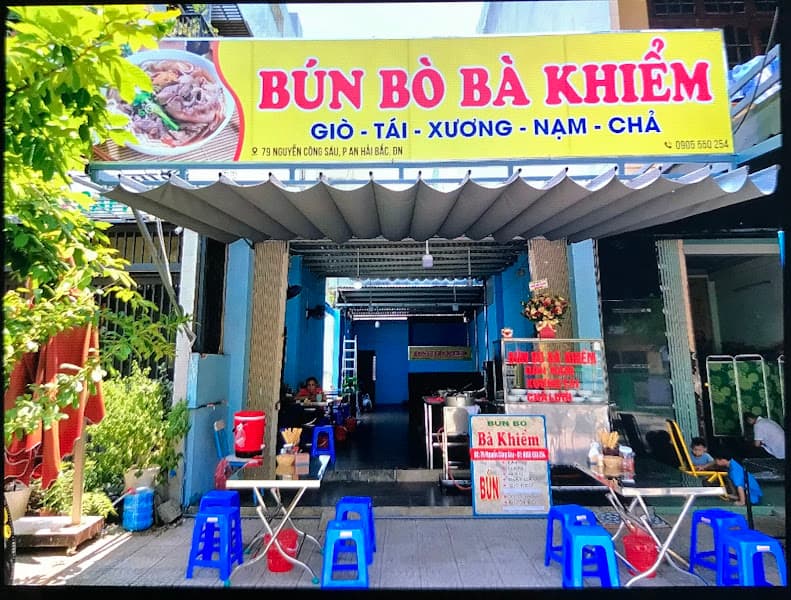 Hình ảnh BÚN BÒ HUẾ BÀ KHIỂM ( CON GÁI ) - 2