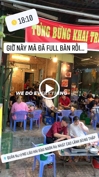 Hình ảnh Quán Lẩu Nướng Hai Bầu Ngon Rẻ Nhất Tại Cao Lãnh Đồng Tháp - 5