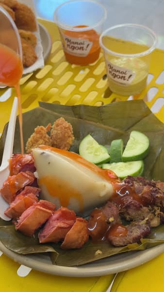Hình ảnh Hanoi Ngon - 34 Lê Văn Lương, Q7 | Ăn vặt chuẩn Hà Nội Ngon, Nem chua rán, Bánh giò, Bánh gà sốt phô mai, Chân gà, Trà chanh - 4