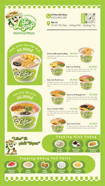 Hình ảnh Cửa hàng Cháo Sườn Sụn - Súp Cua LikeSoup - 3