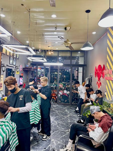 Hình ảnh Tóc nam đẹp Đóm barber 1 - 4
