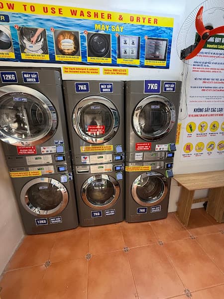 VT Laundry - Self Service 24/7 - Giặt Sấy Tự Động 24/7 - 36 Ngo Huyen