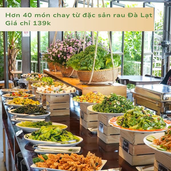 Hình ảnh DaWa Vegetarian Restaurant - Nhà hàng Chay DaWa - Tám Trình Coffee DaLat - 5