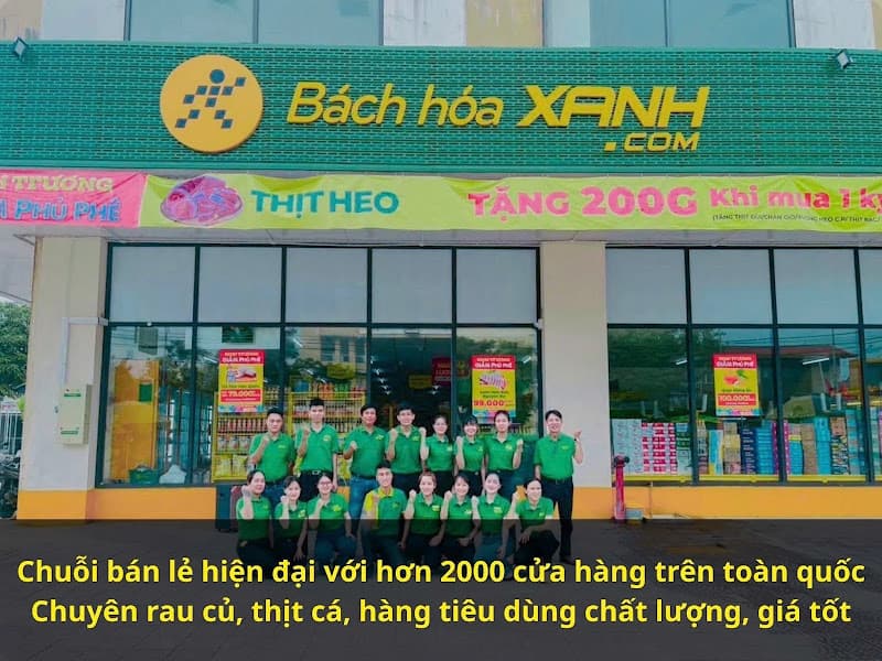 BÁCH HOÁ XANH BIỂN HỒ