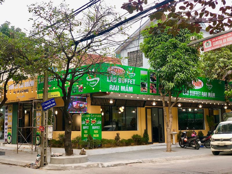 Buffet lẩu rau mầm T-Farm Ninh Bình