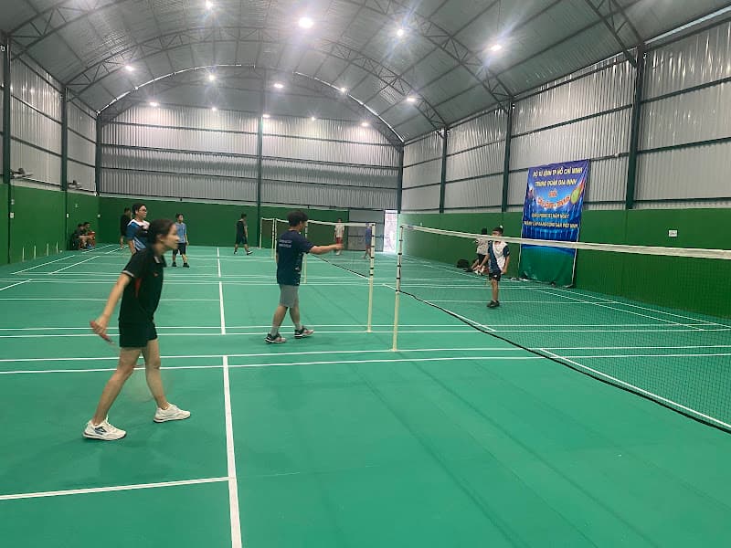 Sân tennis - cầu lông - pickleball Gia Định