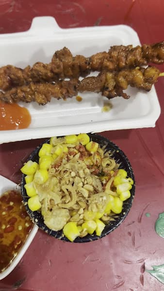 Hàu, Trứng, Ngô nướng chén