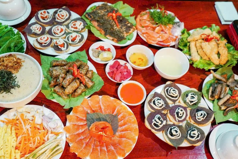 Hình ảnh NHÀ HÀNG CÁ HỒI CÁ TẦM XUÂN BẮC SỐ 1 CHIỀNG ĐI MỘC CHÂU - 2