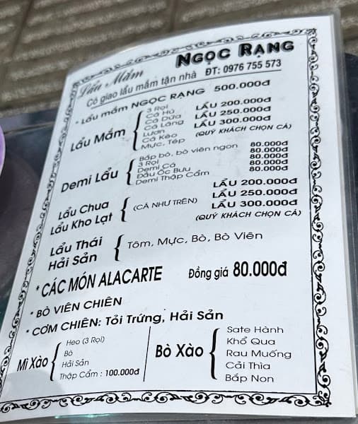 Hình ảnh Lẩu mắm Ngọc Rạng - 5