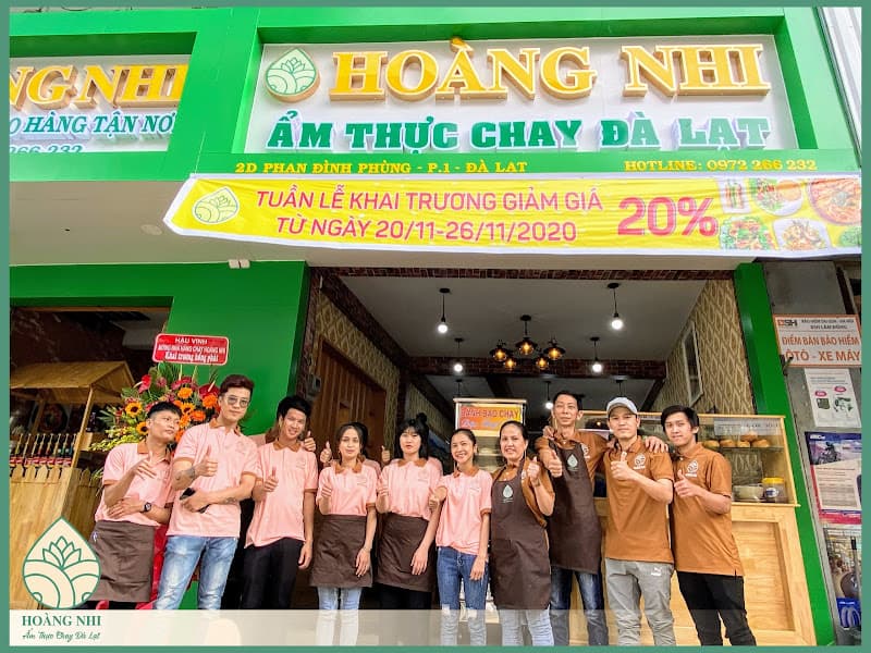 QUÁN HOÀNG NHI - Ẩm Thực Chay Đà Lạt