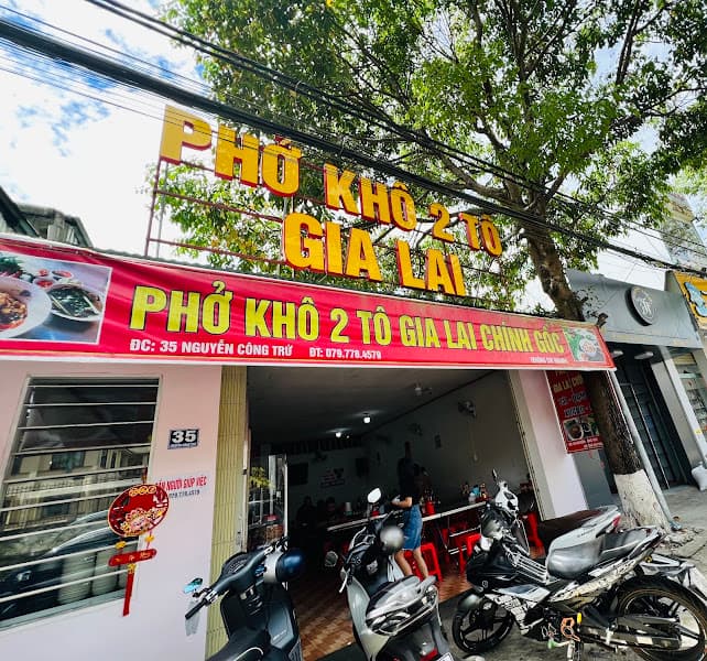 Phở khô 2 tô gia lai