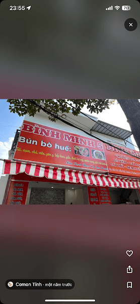 Hình ảnh Bún Bò Huế - Bình Minh 5 - 6