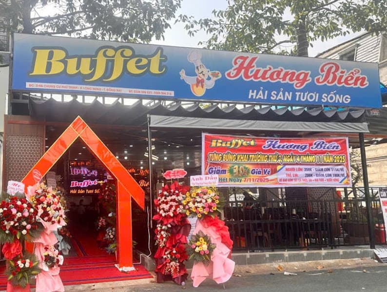 Buffet Hải Sản Hương Biển | Buffet Hải Sản Biên Hoà