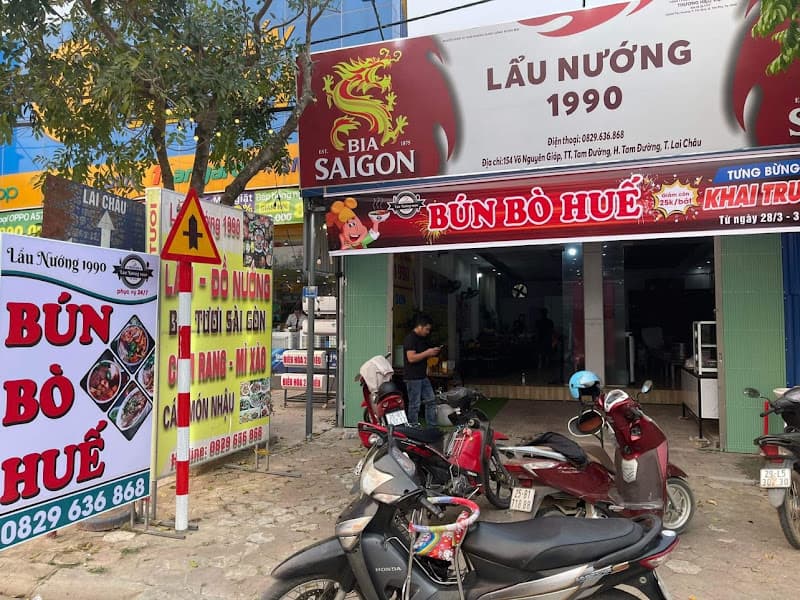 Nhà Hàng Ăn ( Cơm- Bia- Lẩu - Nướng)+ Ăn sáng(Bún bò huế- Bún Chả hà nội)