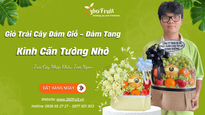 Hình ảnh Giỏ trái cây quà tặng 360 - 5