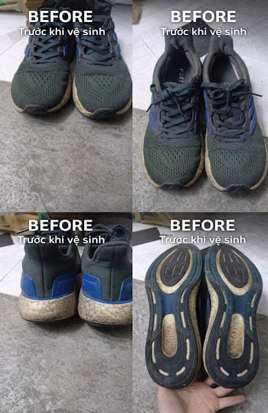 Giặt sấy SUPER SẠCH - Tiệm giặt sấy - Vệ sinh giày Super Sạch - Giặt hấp - Quận 2 - Giao nhận tận nơi