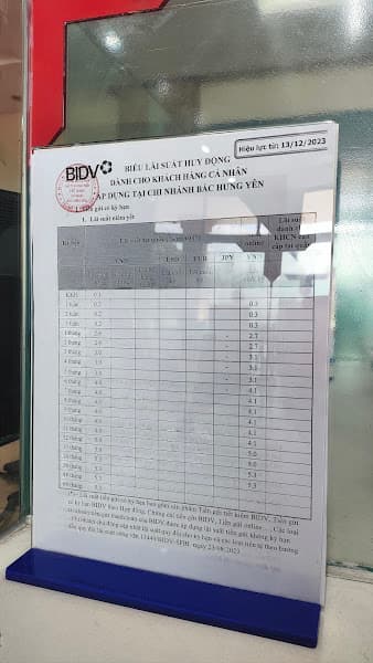 Hình ảnh CN Bắc Hưng Yên - Ngân hàng TMCP Đầu tư & Phát triển Việt Nam (BIDV) - 9