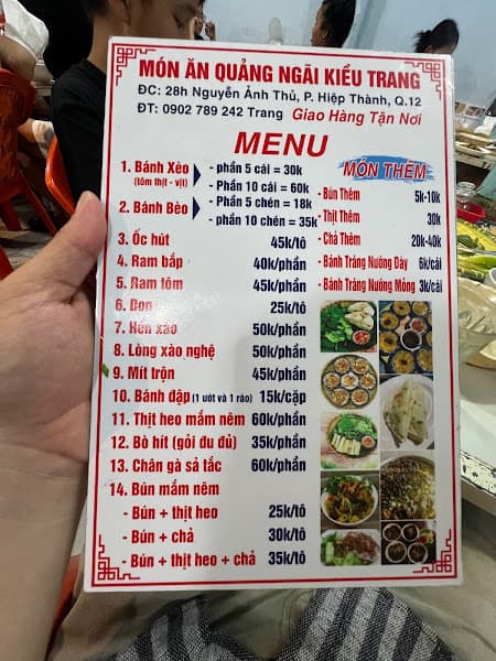 Hình ảnh Món ăn Quảng Ngãi Kiều Trang - 5