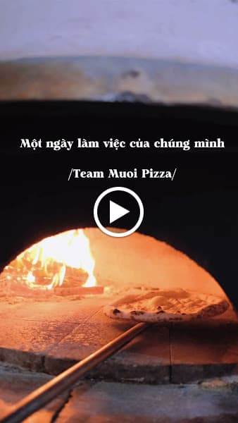 Hình ảnh Muoi Pizza - Pizza lò củi men tự nhiên - 4