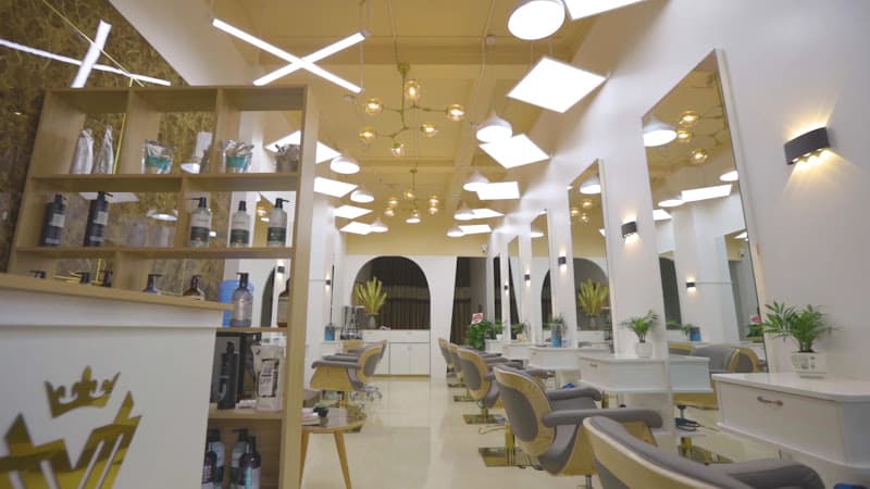 Hình ảnh MV Hair Salon - Khối 5 Thị Trấn Cầu Giát - 2