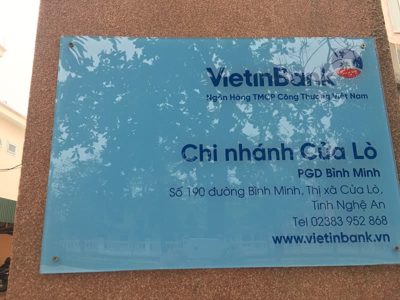Hình ảnh Ngân hàng TMCP Công thương CN Cửa Lò - PGD Bình Minh ( VietinBank ) - 3