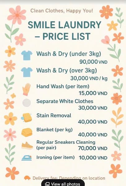 Ảnh bìa Smile Laundry Giặt Sấy Tự Động