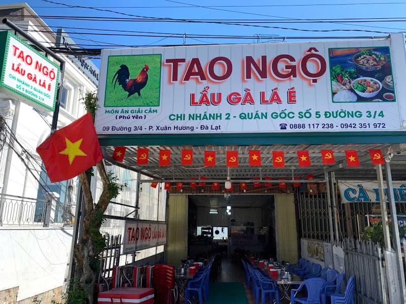 Lẩu Gà Lá É - TAO NGỘ QUÁN, CN số 9 đường 3/4, TP. Đà Lạt