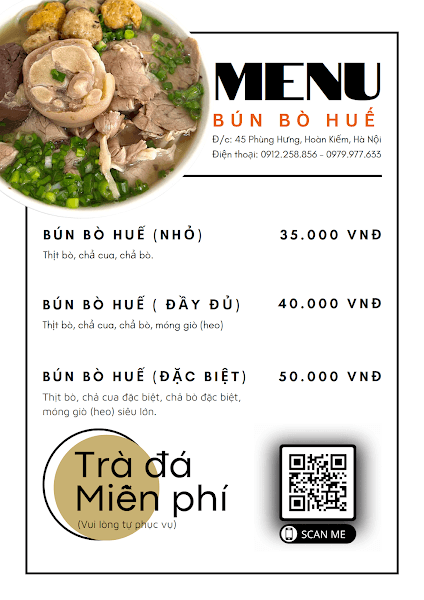 Hình ảnh Bún bò Huế 45 Phùng Hưng - 6