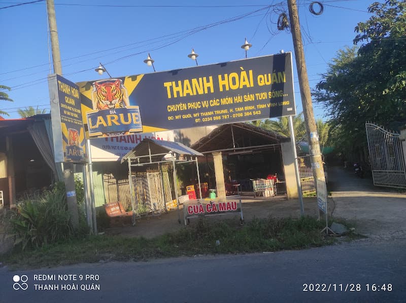 Hải sản tươi sống -Thanh Hoài Quán