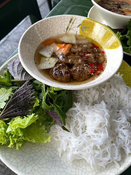 Hình ảnh Bún chả - Xôi nếp BÀ HOA Hà Nội xưa - 7