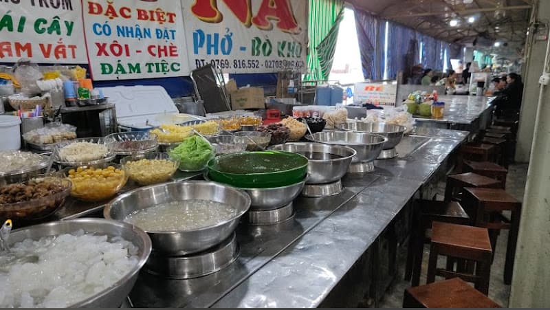 Chợ ăn uống Vĩnh Long