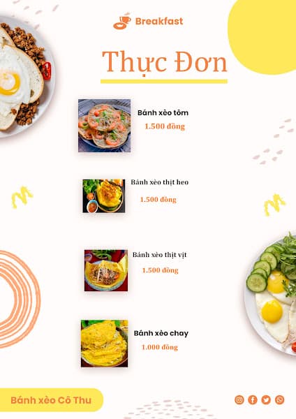 Hình ảnh Bánh Xèo Cô Thu - 5