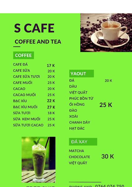 Hình ảnh Quán Cà Phê S coffee - 4