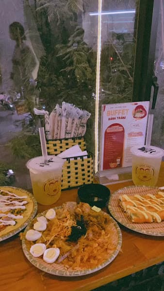 Hình ảnh Dơm - Vua Bánh Tráng, Phạm Tuấn Tài - Cầu Giấy, Buffet bánh tráng 69k - 2