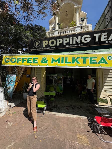 Trà sữa Popping tea